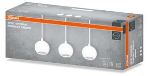 Osram - Lampada a sospensione con cavo SPOT SPHERAL 3xGU10/6W/230V bianco