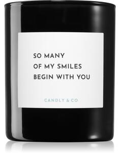 Candly & Co. No. 6 So Many Of My Smiles Begin With You candela profumata 250 g