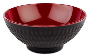 <p>La Coppetta Aps Asia Plus da 13 cm, con interno rosso e esterno nero in melamina, aggiunge un tocco di colore alla tavola. Resistente e lavabile in lavastoviglie, è perfetta per la ristorazione.</p>