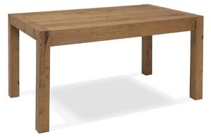 E-STYLO Tavolo Allungabile Top impiallacciato rovere crudo Gambe in frassino massello Allunghe interne impiallacciate,90cm X 160/240cm H. 76cm,Top: rovere naturale allunghe: rovere naturale gambe: rovere naturale