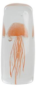 Fermacarte in vetro (altezza 13 cm) Jellyfish - Light & Living