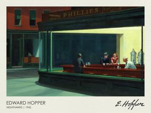 Riproduzione Nighthawks, Edward Hopper