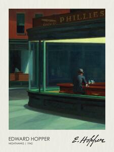 Riproduzione Nighthawks, Edward Hopper