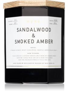 Makers of Wax Goods Sandalwood & Smoked Amber candela profumata 321 g