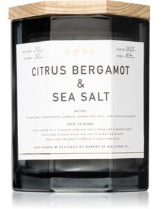Makers of Wax Goods Citrus Bergamot & Sea Salt candela profumata 321 g