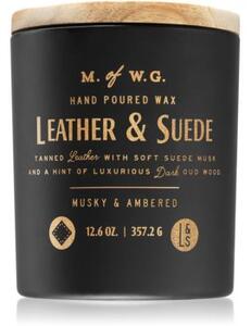 Makers of Wax Goods Leather & Suede candela profumata 357,2 g