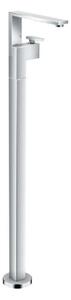 Axor Edge - Miscelatore da lavabo a pavimento, con sistema di scarico, cromo 46040000