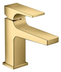 Hansgrohe Metropol - Miscelatore da lavabo, con sistema di scarico Push-Open, color oro lucido 32500990