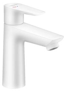 Hansgrohe Talis E - Miscelatore da lavabo con sistema di scarico, CoolStart, bianco opaco 71713700