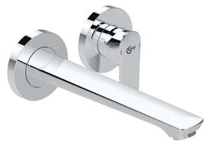 Ideal Standard Connect Air - Miscelatore ad incasso a due fori per lavabo, 225 mm, cromato A7009AA