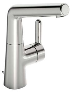 Hansa Designo - Miscelatore da lavabo con braccio di erogazione girevole e piletta di scarico, cromato 51032283
