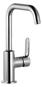 Kludi Objekta - Miscelatore monocomando con braccio girevole per lavabo, cromato 320240575