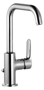 Kludi Objekta - Miscelatore monocomando con braccio girevole per lavabo, cromato 320230575