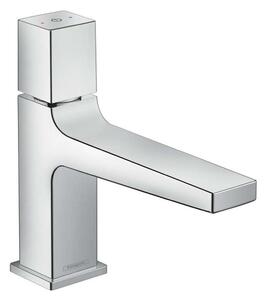 Hansgrohe Metropol - Rubinetto Select 100 per lavabo, con sistema di scarico Push-Open, cromato 32570000