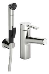 Hansa Designo - Miscelatore da lavabo con doccetta estraibile, cromato 51702201