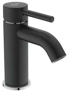 Ideal Standard CeraLine - Miscelatore da lavabo, con sistema di scarico, nero opaco BC203U4