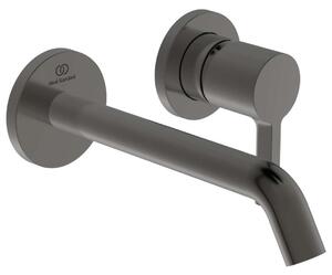 Ideal Standard Joy - Miscelatore ad incasso per lavabo, sporgenza 180 mm, montaggio a 2 fori, Magnetic Grey A7378A5