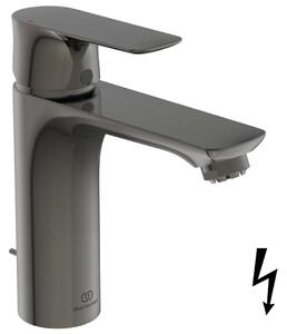 Ideal Standard Connect Air - Miscelatore da lavabo Grande con sistema di scarico, Magnetic Grey A7054A5