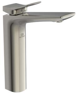 Ideal Standard Conca Tap - Miscelatore da lavabo con sistema di scarico, Silver Storm BC757GN
