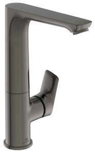 Ideal Standard Connect Air - Miscelatore da lavabo Slim con braccio di erogazione girevole, Magnetic Grey A7023A5
