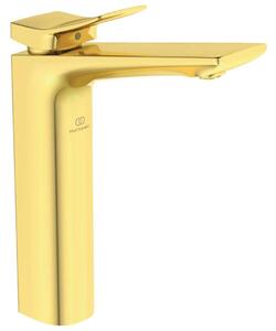 Ideal Standard Conca Tap - Miscelatore da lavabo, Brushed Gold BC758A2