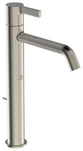 Ideal Standard Joy - Miscelatore da lavabo con sistema di scarico, Silver Storm BC781GN