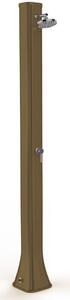 Doccia Solare da Giardino 40L Miscelatore Arkema Big Happy Five Dove Grey