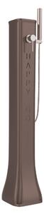 Doccia Solare da Giardino 23L Miscelatore e Doccetta Mobile Arkema Happy Go Dove grey