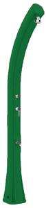 Doccia Solare da Giardino 35L Miscelatore e Lavapiedi e Temporizzatore Arkema Happy XL Verde Scuro