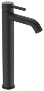 Ideal Standard CeraLine - Miscelatore per lavabo, con piletta Click-clack, nero BD137XG