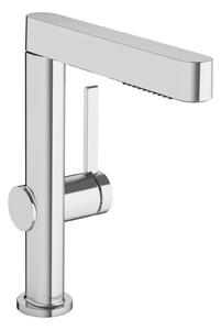 Hansgrohe Finoris - Miscelatore da lavabo 230, con sistema di scarico Push-Open a doccetta estraibile, EcoSmart, cromo 76063000