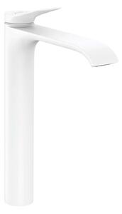 Hansgrohe Vivenis - Miscelatore da lavabo 250, con sistema di scarico, EcoSmart, bianco opaco 75040700
