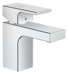 Hansgrohe Vernis Shape - Miscelatore da lavabo, con sistema di scarico, CoolStart, EcoSmart, cromo 71593000