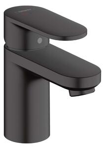 Hansgrohe Vernis Blend - Miscelatore da lavabo, con sistema di scarico, CoolStart, EcoSmart, nero opaco 71584670