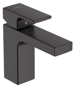 Hansgrohe Vernis Shape - Miscelatore da lavabo, con sistema di scarico, CoolStart, EcoSmart, nero opaco 71594670