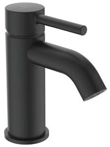 Ideal Standard CeraLine - Miscelatore per lavabo, con sistema di scarico, nero BC193XG