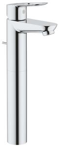 Grohe BauLoop - Miscelatore per lavabo da appoggio, con sistema di scarico, cromo 32856000