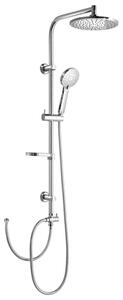 Aqualine Docce - Set doccia Zara senza miscelatore, 220 mm, 1 flusso, cromo SL420