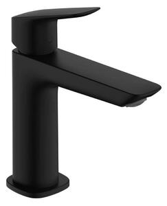 Hansgrohe Logis - Miscelatore da lavabo, con sistema di scarico, CoolStart, EcoSmart, nero opaco 71254670