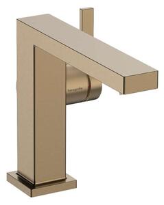Hansgrohe Tecturis E - Miscelatore da lavabo con sistema di scarico, CoolStart, EcoSmart, color bronzo spazzolato 73023140