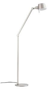 Lampada da terra Lucande, Silka, Metallizzato, Studio / Ufficio, Metallo, Moderno