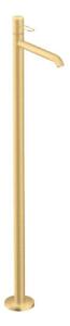 Axor Uno - Miscelatore a pavimento per lavabo, color oro spazzolato 38037250