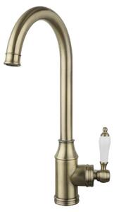 Aquanello Heritage Manor: Rubinetto da cucina classico – Miscelatore dal design nostalgico in ottone, modello BN-9001-HM