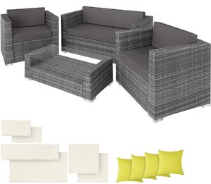 TecTake GmbH 403843 set in rattan münchen