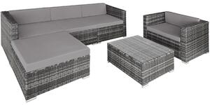 TecTake GmbH 403880 set in rattan milano