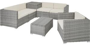 TecTake GmbH 403724 salottino in rattan pisa