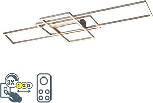 Lampada da soffitto moderna a LED IRVINE argento Trio 620010407