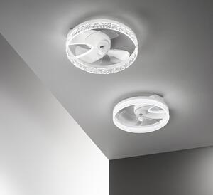 Ventilatore da soffitto Nashi, bianco , D. 50 cm, con telecomando INTEC
