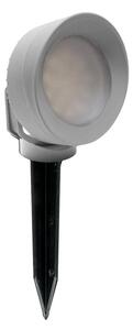 Faretto picchetto esterno resina top light roma pi15 gr ip66 gx53 led orientabile - Top Light