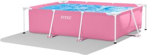 Piscina da giardino con struttura a telaio, grande, rettangolare, 220x150 cm, INTEX 28266